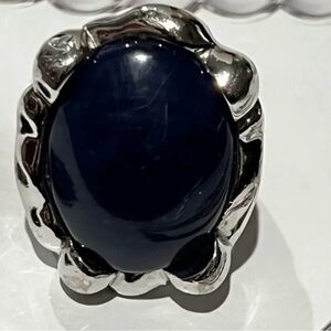 Lia Sophia "Pool" or "Denim" statement ring